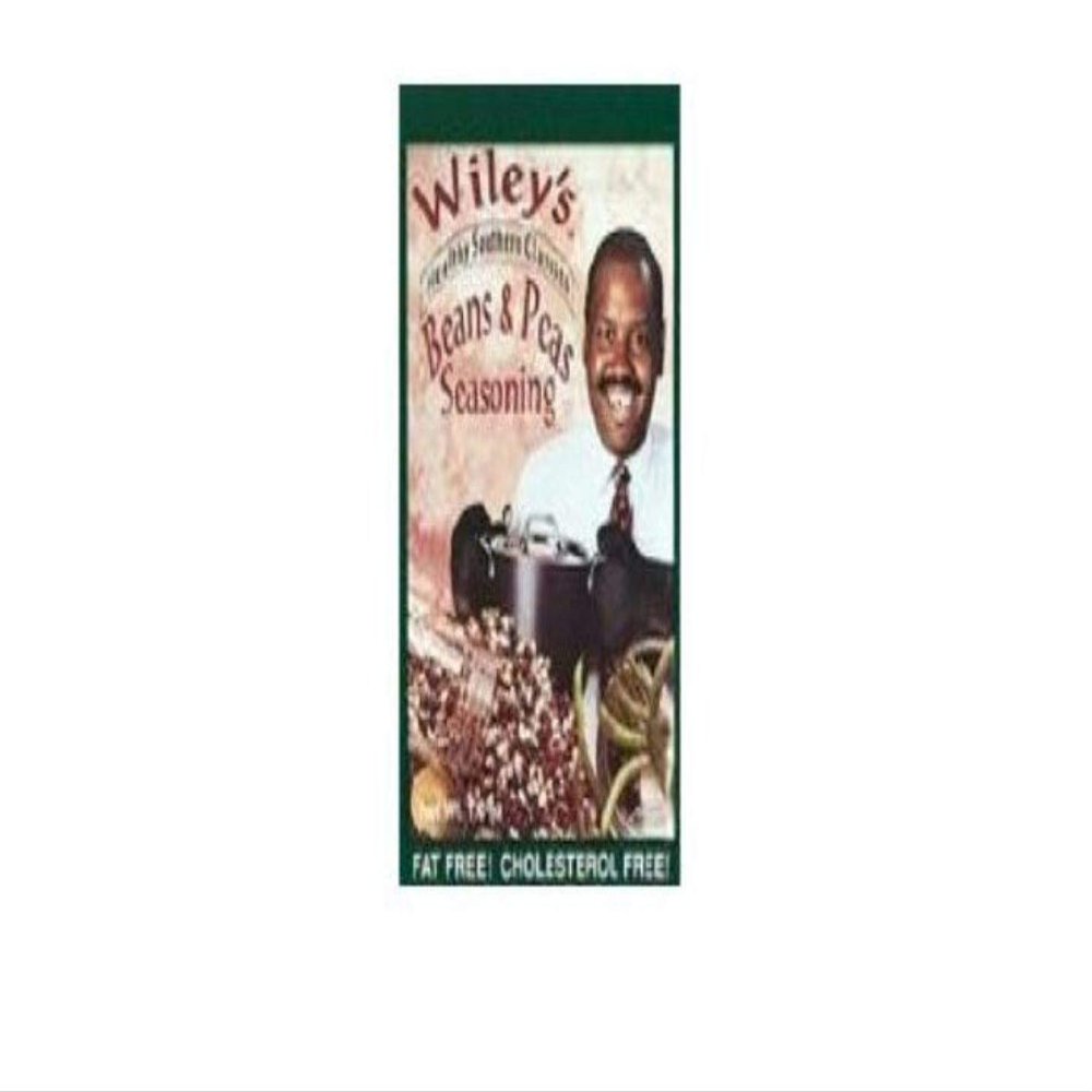 3 set of 3 packets,Wiley's Beans and Peas Seasoning- 1 oz packets