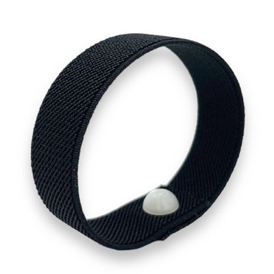 AcuBracelet AcuBalance Womens Health Wristband  Waterproof Acupressure Band for Menopause Relief, Hot Flashes, Stress, Sleep, and Mood Support with Snap Technique (small 6, Black)