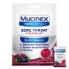 Mucinex Instasoothe Sore Throat Relief, Sore Throat Lozenges, Sore Throat Medicine with Hexylresorcinol, Cough Drops Alternative, 40 Elderberry & Wild Cherry Medicated Numbing Throat Drops view 1
