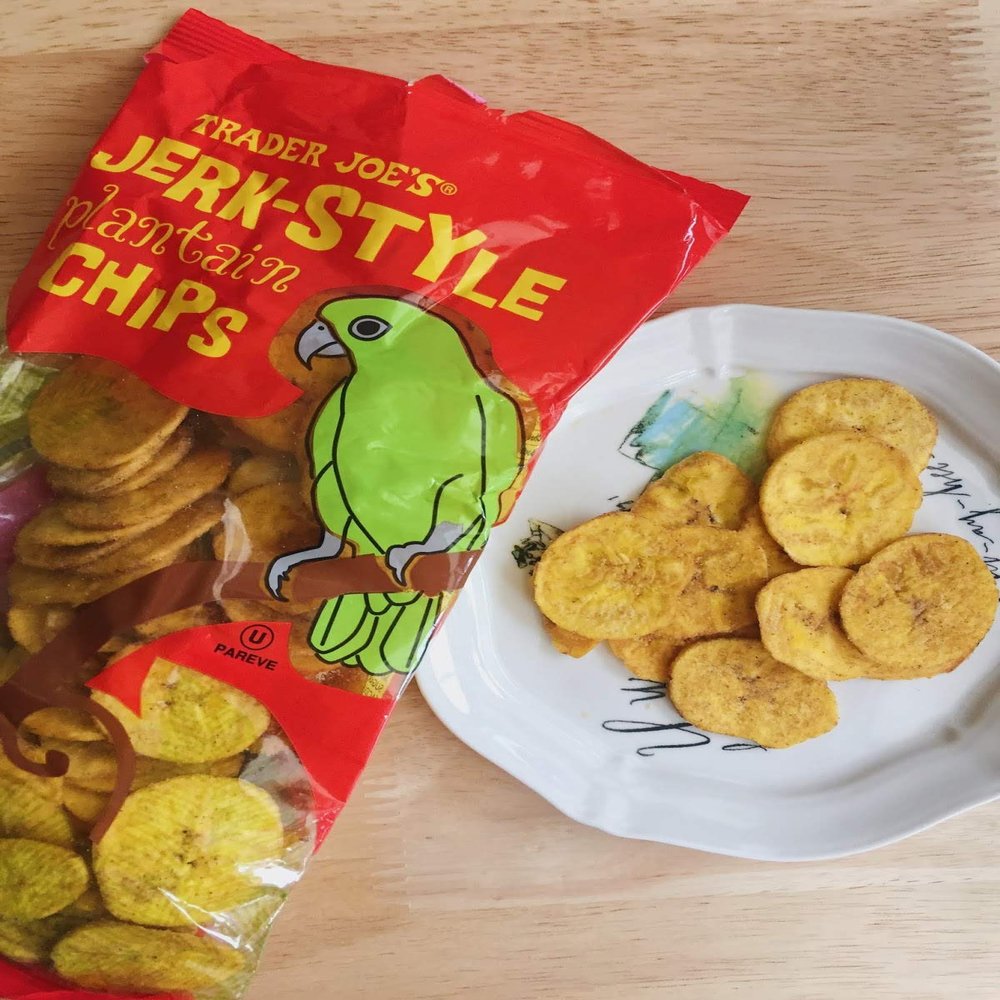 4 Set 2 PACK - Trader Joe's Jerk-Style Plantain Chips - NET WT 6OZ