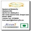 Ghasitaram Gifts Rakhi Gifts for Brothers Apex Wooden Box of 4 Dryfruits Jars with 2 Green Beads Rakhis view 4