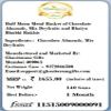 Ghasitaram Gifts Rakhi Gifts for Brothers Half Moon Metal Basket of Chocolate Almonds, Mix Dryfruits and Bhaiya Bhabhi Rakhis view 3