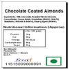 Ghasitaram Gifts Rakhi Gifts for Brothers Half Moon Metal Basket of Chocolate Almonds, Crunchy Cashews and Bhaiya Bhabhi Rakhis view 2