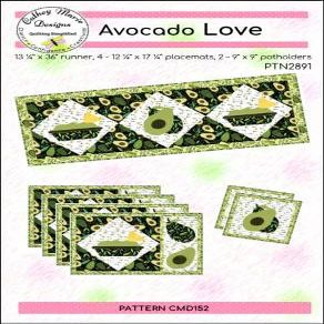 Cathey Marie Designs Avocado Love Pattern, None