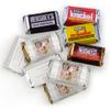 200pcs Personalized Wedding Chocolate Kit, Party Favors for Guests, Candy Buffet Supplies (Custom Wrapped Miniatures, Kisses, Peanut Butter Cups) - Rustic Photo view 3