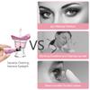 Abnaok Eye Wash Cup, Eye Wash Cleaner Kit Silicon Manual Air Pressure Tool Effective Rinse Clean Dust Makeup Irritants,Transparent with Storage Container view 3