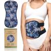 Langsprit Castor Oil Pack Wrap,Organic Cotton Castor Oil Packs for Liver Detox,Reusable Castor Oil Pads Pack Compress for Stomach,Castor Oil Packs Body kit L view 1