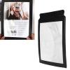 A4 Reading Magnifier, ANGGREK A4 Reading Magnifier Large Sheet Reading Magnifying Glass Reading Aid for Books Menus Newspap view 2
