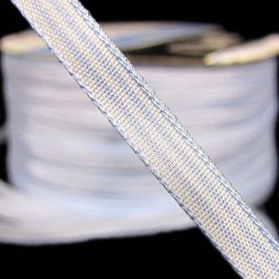 1 Pcs 3/16"W Stripe Striped Narrow Ribbon Blue White Color 10 Yards, Ribbon for Gift Wrapping | #AA120RK