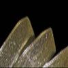 1 Pcs 1 1/2"W Wired Ribbon Gold Glitter Grid Mesh Web Net Netting 5 Yards, Ribbon for Gift Wrapping | #AA120RK view 1