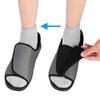 Mens Diabetic Recovery Slippers Open Toe Wide Width Edema Shoes Adjustable Walking Shoes Memory Foam Slide Slippers Footwear for Arthritis Swollen Feet Elderly Senior Indoor Outdoor Use view 3