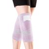 LTLCLZ 1PCS Sports Kneepad Men Women Pressurized Elastic Knee Pads Support Fitness Gear Basketball Volleyball Brace Protector Bandage,Pink,M view 2