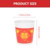 DOITOOL 50 Pcs Disposable Chinese Style Wedding Cups Paper Beverage Cups for Hot and Cold Drinks Party Supplies Home Restaurant Use view 3