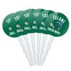 GRAPHICS & MORE Tulane University Green Wave Cupcake Picks Toppers Decoration Set of 6 view 1