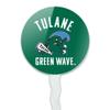 GRAPHICS & MORE Tulane University Green Wave Cupcake Picks Toppers Decoration Set of 6 view 2