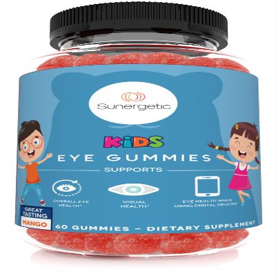 Premium Eye Support Gummies for Kids - Lutein with Zeaxanthin Supports Overall Eye Health, Vision & Macular HealthClinically Studied Lutein & Zeaxanthin with Lutemax 2020-60 Gummies