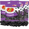 Sweetzo Black Licorice Jelly Beans On the Go Bags, Soft and Chewy Old Fashioned Candies, Vegetarian Friendly Fat Free Candy Summer 2024 Travel Snack (Pack of 3) view 1