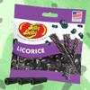 Sweetzo Black Licorice Jelly Beans On the Go Bags, Soft and Chewy Old Fashioned Candies, Vegetarian Friendly Fat Free Candy Summer 2024 Travel Snack (Pack of 3) view 3