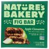 Nature's Bakery Whole Wheat Fig Bars, Apple Cinnamon, Real Fruit, Vegan, Non-GMO, Snack Bar, 12 Oz (Pack of 6) view 1