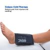 Chattanooga ColPac, Reusable Gel Ice Pack for Cold Therapy, 6.5" x 11" Half Size 2 Pack Bundle, Black Polyurethane, with a Lumintrail Drawstring Bag view 3