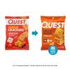 Quest Nutrition Cheese Crackers, Cheddar Blast, 10g Protein, 5g Net Carbs, 1g Sugar, Made with Real Cheese, High Protein Snack, 12 Packs (1.06 oz Bags) view 2