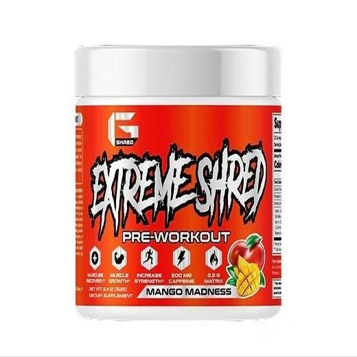 Extreme Shred Pre Workout- Mango Madness