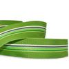 1 Pcs 1 1/2"W Stripe Grosgrain Ribbon Green Yellow White Color 5 Yards, Stripe Ribbon for Gift Wrapping | #AA120RK view 1