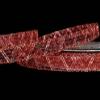 1 Pcs 3/8"W Zig Zag Criss Cross Trim Ribbon Red Metallic 5 Yards, Ribbon for Gift Wrapping | #AA120RK view 1