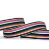 1 Pcs 5/8"W Stripe Grosgrain Ribbon Black Pink Blue Yellow Green White 10 Yards, Stripe Ribbon for Gift Wrapping | #AA120RK view 1