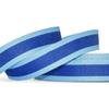 1 Pcs 5/8"W Stripe Grosgrain Ribbon Blue Edge 10 Yards, Stripe Ribbon for Gift Wrapping | #AA120RK view 1