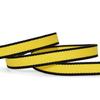 1 Pcs 3/8"W Striped Edge Lollipop Grosgrain Ribbon Yellow Black 10 Yards, Stripe Ribbon for Gift Wrapping | #AA120RK view 1
