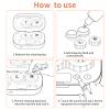 MUGLE Portable Ultrasonic Contact Lens Cleaner with USB Charger - Fit Disposable Soft, Colored & RGP Lenses - Travel & Home (White) view 4