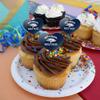 GRAPHICS & MORE University of Nevada, Reno Wolf Pack Heart Love Cupcake Picks Toppers Decoration Set of 6 view 4