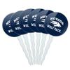 GRAPHICS & MORE University of Nevada, Reno Wolf Pack Cupcake Picks Toppers Decoration Set of 6 view 1