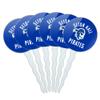 GRAPHICS & MORE Seton Hall Pirates Cupcake Picks Toppers Decoration Set of 6 view 1
