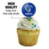GRAPHICS & MORE Seton Hall Pirates Cupcake Picks Toppers Decoration Set of 6 view 3