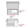 TONESPAC 25 Pack 8x4x2 inch Small Christmas Gift Box with Lid, Recyclable Corrugated Cardboard Shipping Boxes for Small Business,Gift Packaging,Specially Designed Box. (8"x4"x2",Xmas Mix Pattern) view 2