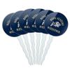 GRAPHICS & MORE US Naval Academy Midshipmen Cupcake Picks Toppers Decoration Set of 6 view 1