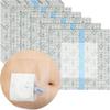 Waterproof Shower Cover Shields, Non-Stick Center Pad for Dialysis Port Picc Line Chest Catheter PD Peritoneal Dialysis Chemo Feeding Tube Peg G-Tube Patient Bandage Protector, 8"x8"(Pack of 25) view 1