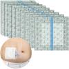 25 Pcs Waterproof Dialysis Catheter Shower Cover + Non-Stick Center Pad, Peritoneal Dialysis Port Shields Protector Dressing for Picc Line Feeding Tube Chest Chemo Wound Bandages 8"x8" view 1