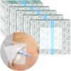25 Pcs Waterproof PD Dialysis Catheter Wound Cover Shields Island Dressing Bandages for Showering Picc Line Chest Peritoneal Chemo Port Feeding Tube G-Tube Water Barrier Protector, 8"x8" view 1