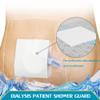 25 Pcs Waterproof PD Dialysis Catheter Wound Cover Shields Island Dressing Bandages for Showering Picc Line Chest Peritoneal Chemo Port Feeding Tube G-Tube Water Barrier Protector, 8"x8" view 2