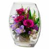 Luxury Orchid Arrangement | Preserved Orchids in Glass Vase | Long-Lasting Flowers for Anniversary, Wedding, or Corporate Gifts view 2