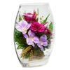 Luxury Orchid Arrangement | Preserved Orchids in Glass Vase | Long-Lasting Flowers for Anniversary, Wedding, or Corporate Gifts view 3