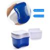 BTwood Denture Bath Kit  Includes 2 Denture Bath Cups, 2 Denture Cleaner Brushes, and 2 Strainer Baskets  Ideal for Dentures, Retainers, and Mouthguards view 4