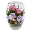 Luxury Orchid Arrangement | Preserved Orchids in Glass Vase | Long-Lasting Flowers for Anniversary, Wedding, or Corporate Gifts view 1