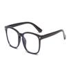 4 Pairs Mens Womens Unisex Big Frame Reading Glasses Blue Light Blocking Readers (8082S BK x 4, 1, multiplier_x) view 4