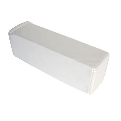 Bed Wedge Headboard Pillow Gap Filler Mattress Gap Filler Multi-Use Cover Gap Between Bed and Headboard or Bed and Wall Bed Seam Filler Headboards Cushion (Color : White, Size : 10X10X150cm)