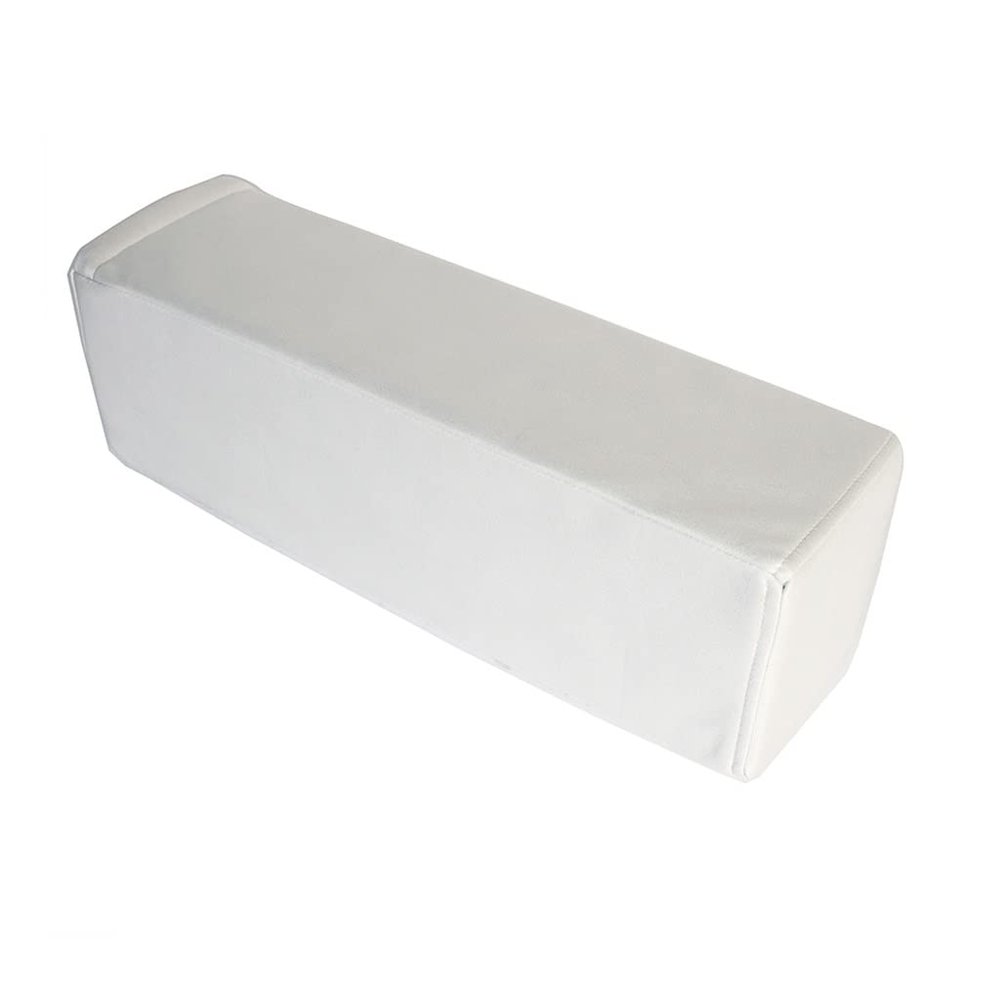 Bed Wedge Headboard Pillow Gap Filler Mattress Gap Filler Multi-Use Cover Gap Between Bed and Headboard or Bed and Wall Bed Seam Filler Headboards Cushion (Color : White, Size : 10X10X150cm)