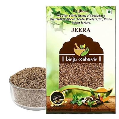 ROSEVILLA Birju Mahavir Jeera - Cumin - Cuminum Cyminum - Cumin Seed Whole - Fresh natural Jeera - Jeerakam 200 Gr